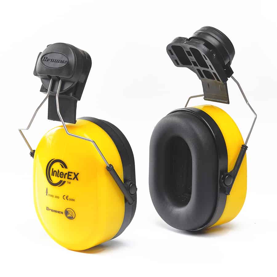 Ear Muffs Interex SNR28 Hard Hat Mounted