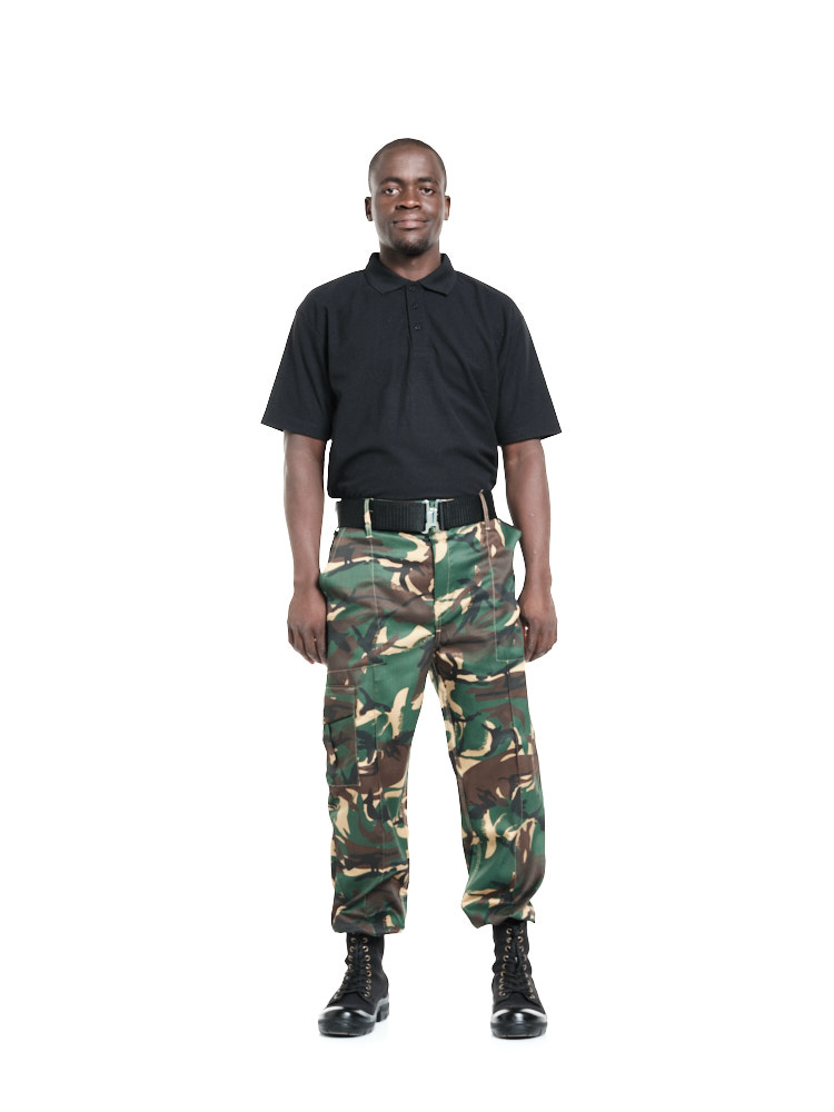 Security Combat Set Camo Safari Green
